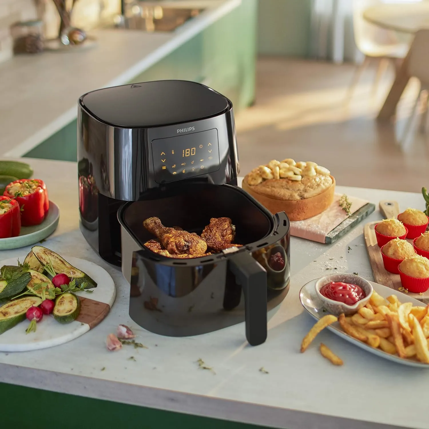 سرخکن بدون روغن فیلیپس مدل HD9270 (سری ۳۰۰۰ XL) سرخکن بدون روغن فیلیپس مدل HD9270 (سری ۳۰۰۰ XL)