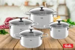 سرویس قابلمه 8 پارچه فیسلر Fissler مدل کپنهاگن - تصویر 2