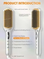 برس حرارتی شیگلم مدل SHEGLAM Sleek Chic Triple Grip - تصویر 2